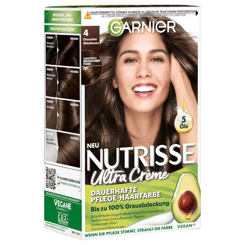 Garnier Nutrisse Ultra Crème 40 Mittelbraun