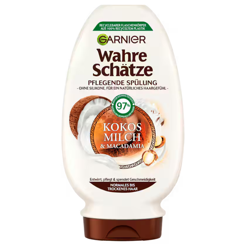 Garnier Wahre Schätze Pflege-Spülung Kokosmilch & Macadamia 200ml
