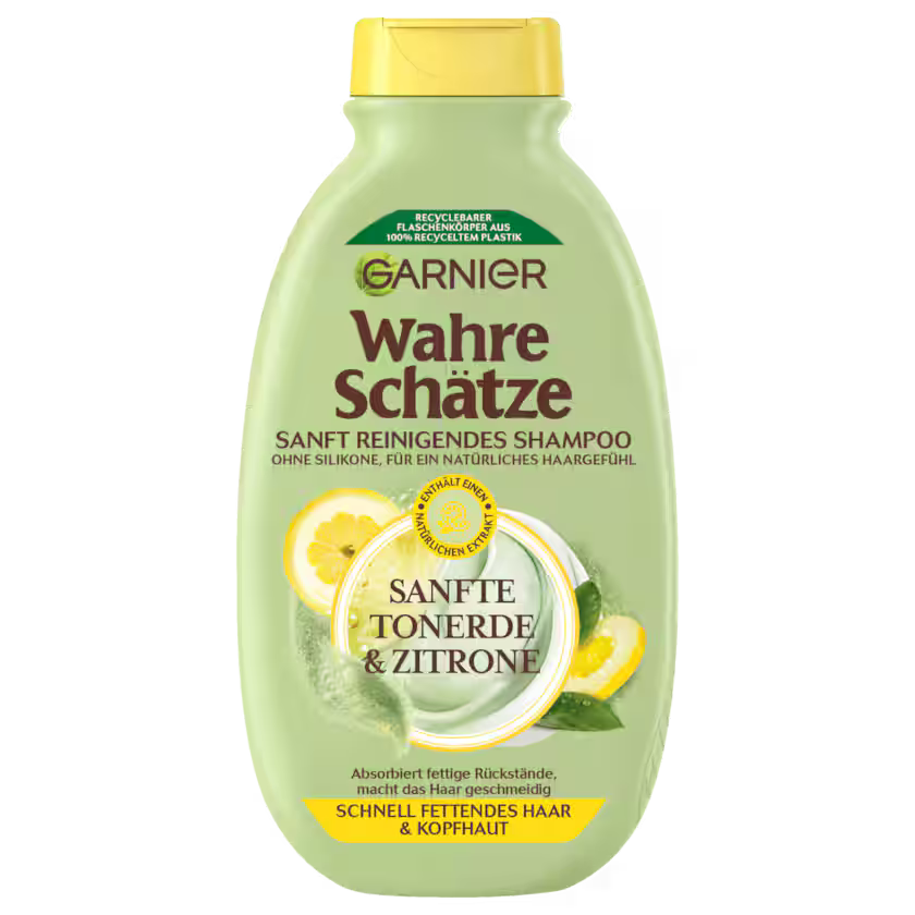 Garnier Wahre Schätze Reinigendes Shampoo Tonerde & Zitrone 250ml