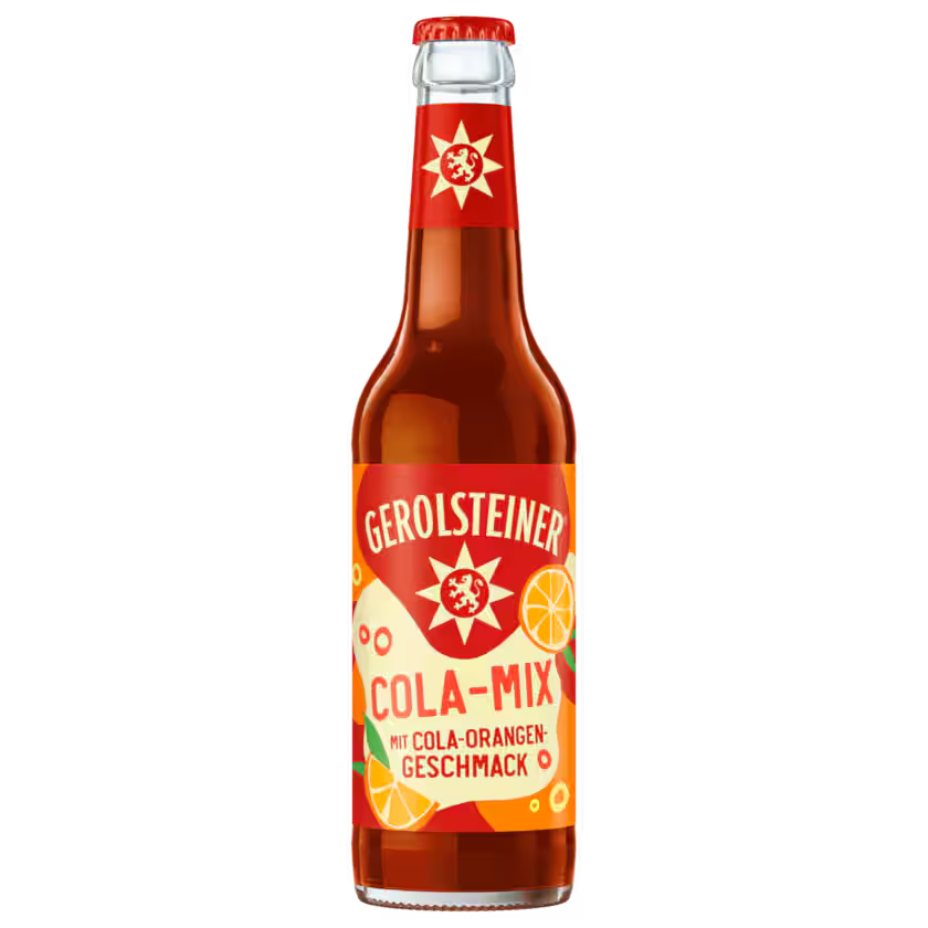 Gerolsteiner Cola-Mix 0,33 l Glas