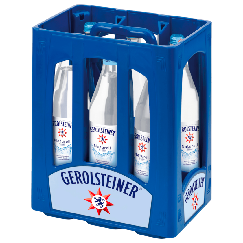 Gerolsteiner Naturell (Glas) 6 x 1L MEHRWEG