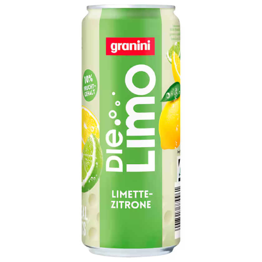 Granini Die Limo Limette-Zitrone 0,33l (EINWEG)