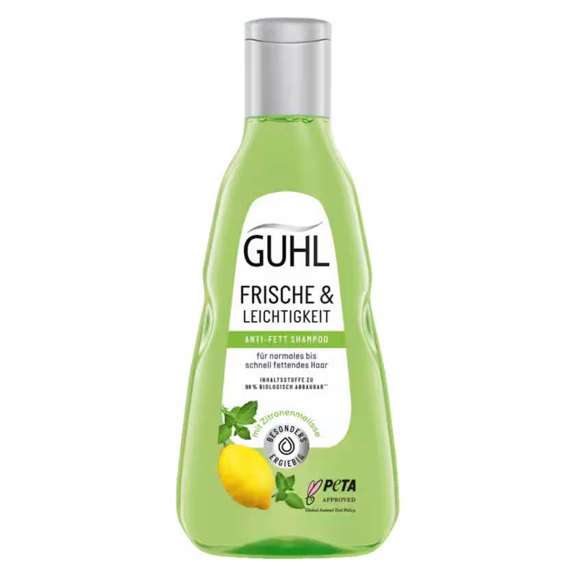 Guhl Frische & Leichtigkeit Anti-Fett Shampoo mit Zitronenmelisse 250ml