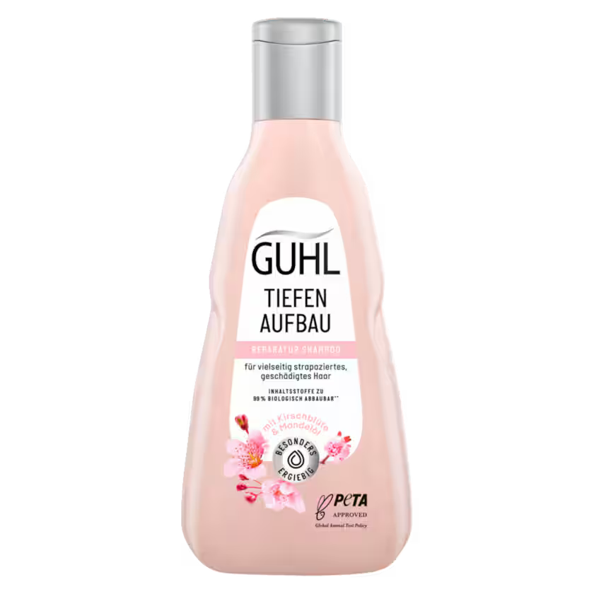 Guhl Tiefenaufbau Reparatur Shampoo mit Kirschblüte & Mandelöl 250ml
