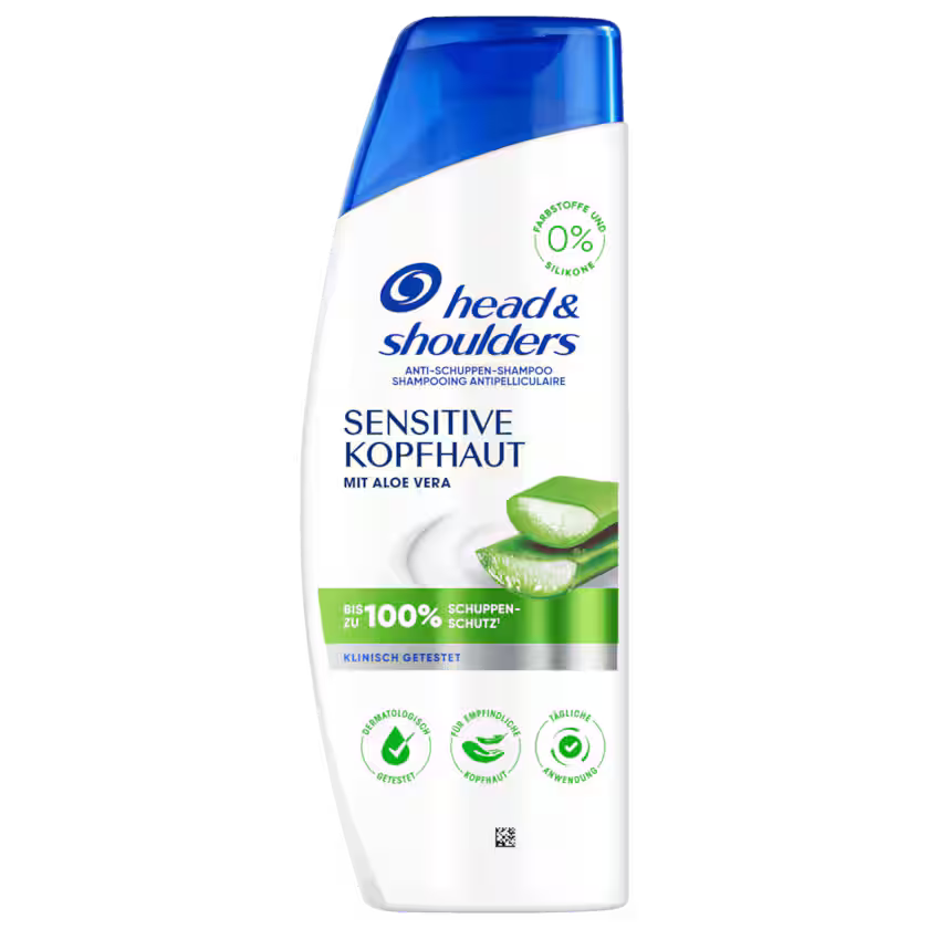 Head & Shoulders Anti-Schuppen Shampoo Sensitive Kopfhaut mit Aloe Vera 250ml