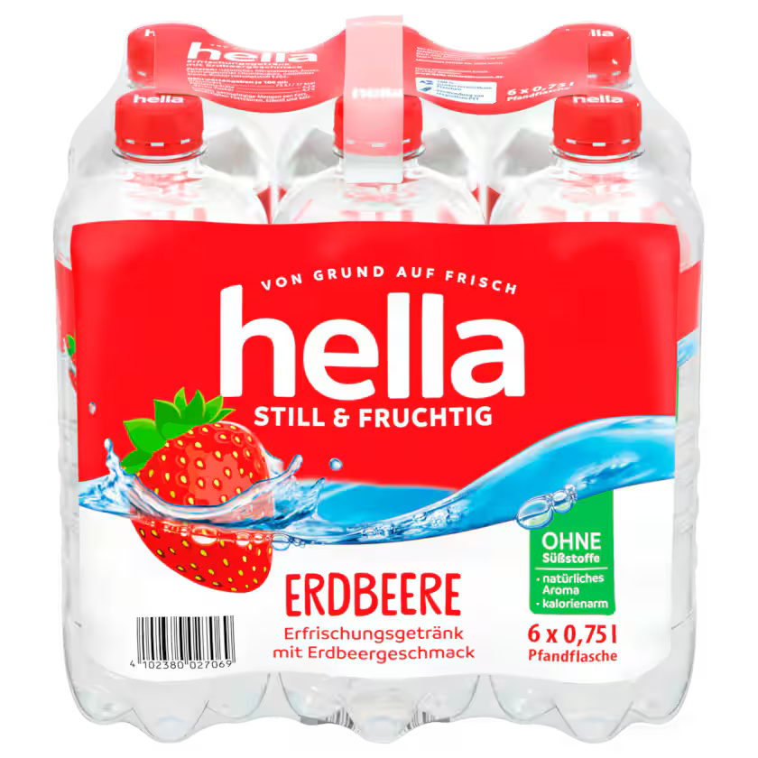 Hella Erdbeer 6x0,75l (EINWEG)