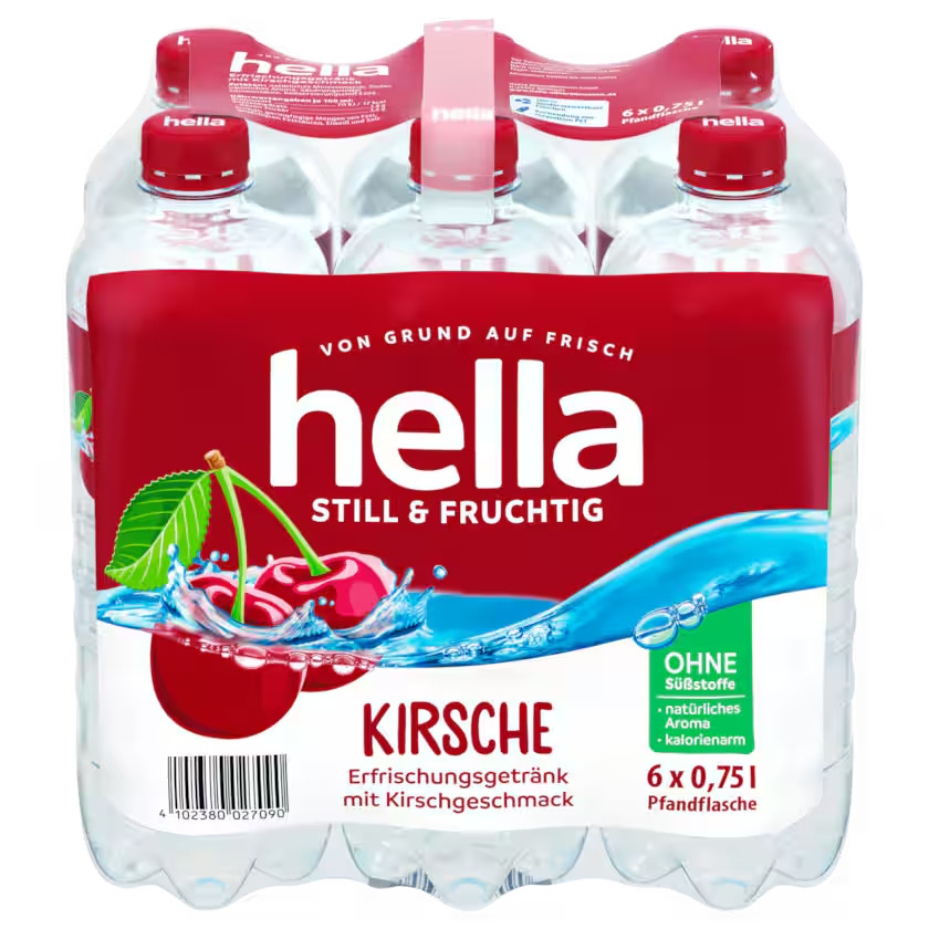 Hella Kirsche 6x0,75l (EINWEG)