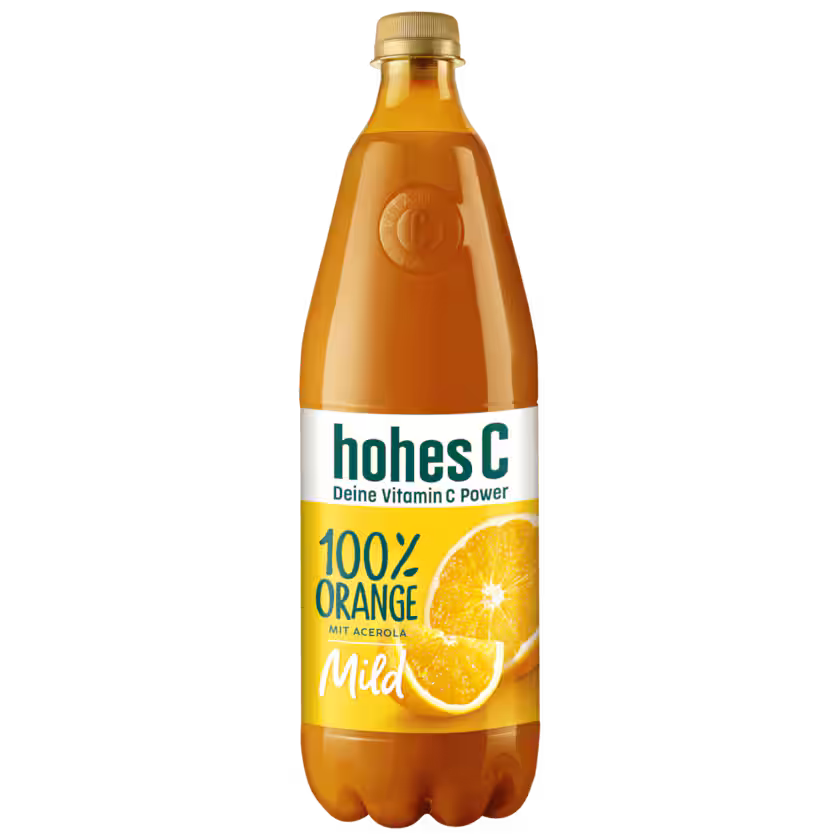 Hohes C Milde Orange 100% Saft 1l (EINWEG)