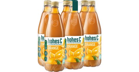 Hohes C Orange 6 x 1 l PET