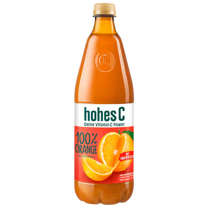 Hohes C Orangensaft mit Fruchtfleisch 100% Saft 1l (EINWEG)