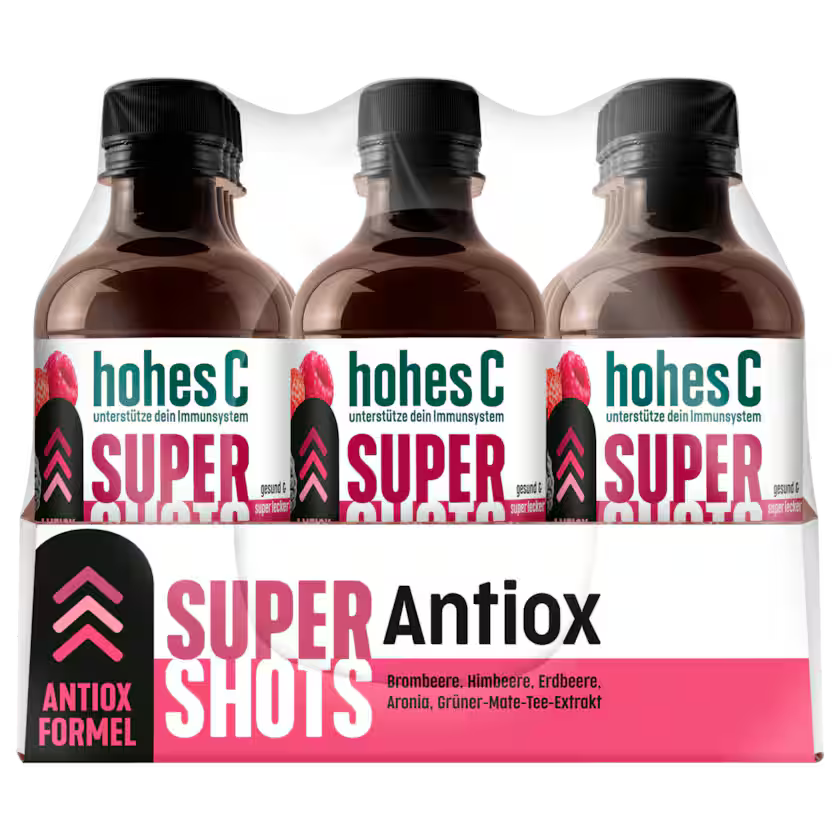 Hohes C Super Shots Antiox 12x0,33l (EINWEG)