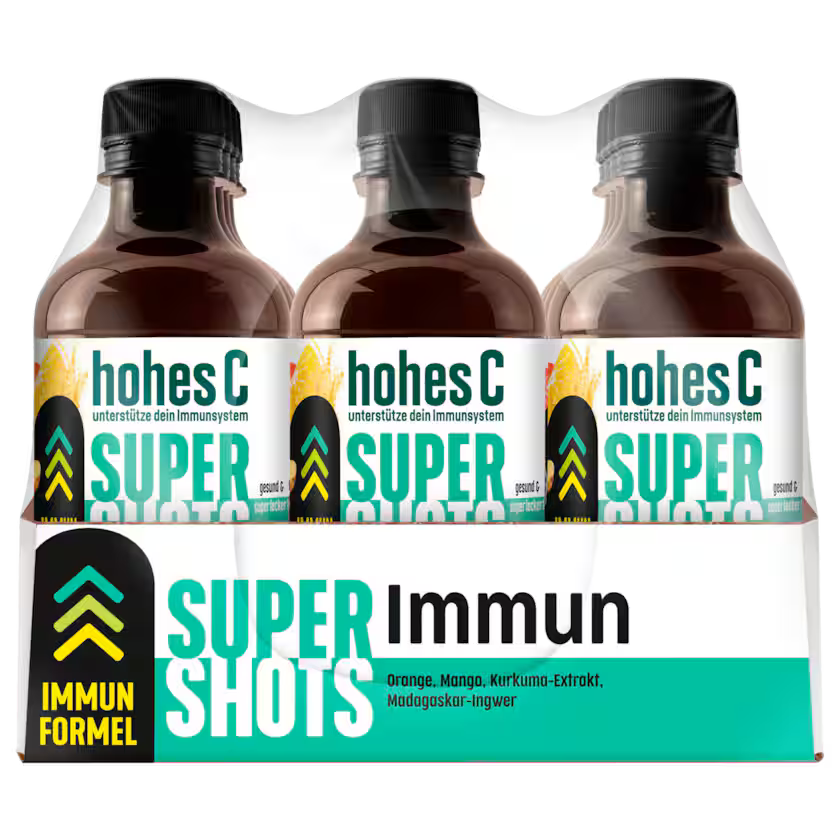 Hohes C Super Shots Immun 12x0,33l (EINWEG)