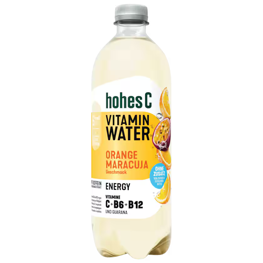 Hohes C Vitamin Water Energy Orange Maracuja 0,75l (EINWEG)