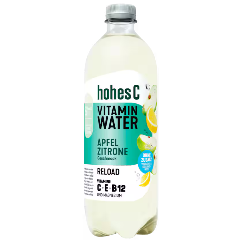 Hohes C Vitamin Water Reload Apfel Zitrone 0,75l (EINWEG)