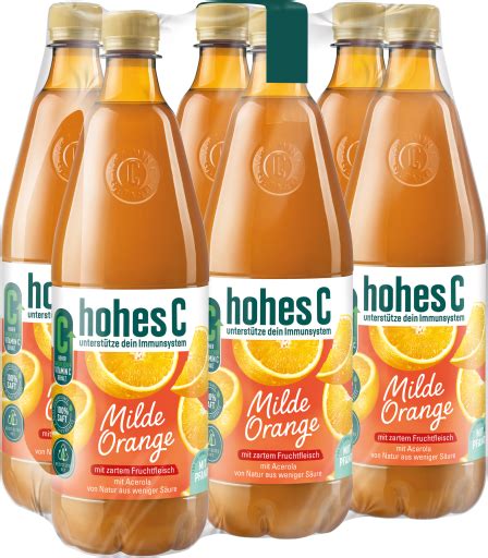 Hohes C milde Orange 6 x 1 l PET