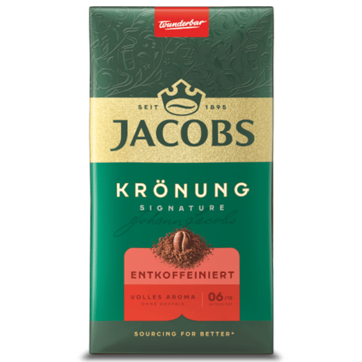 Jacobs Krönung entkoffeiniert gemahlen 500g