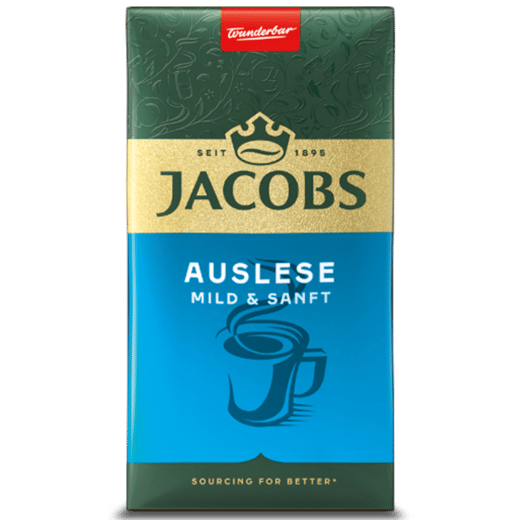 Jacobs Filterkaffee Auslese Mild und Sanft 500g