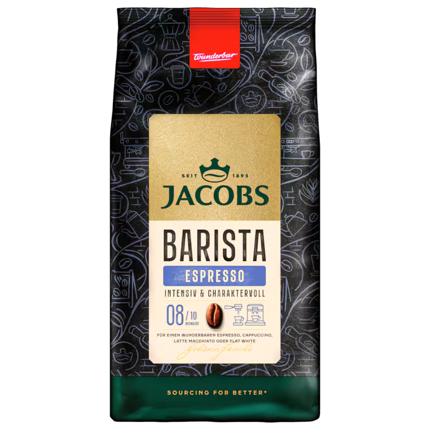 Jacobs Kaffeebohnen Barista Editions Espresso 1kg
