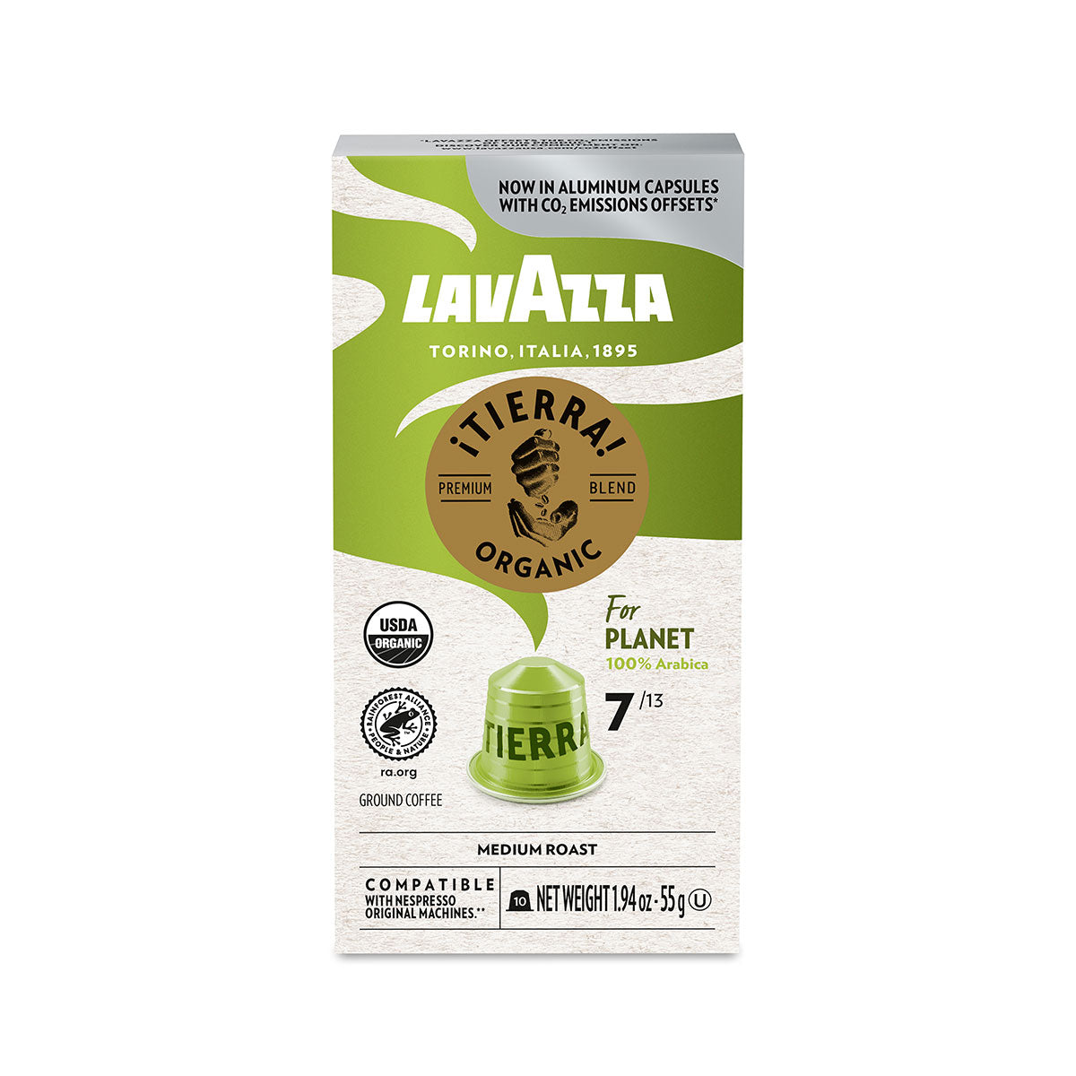 Lavazza ¡Tierra! for Planet 10 Kapseln (55 g)
