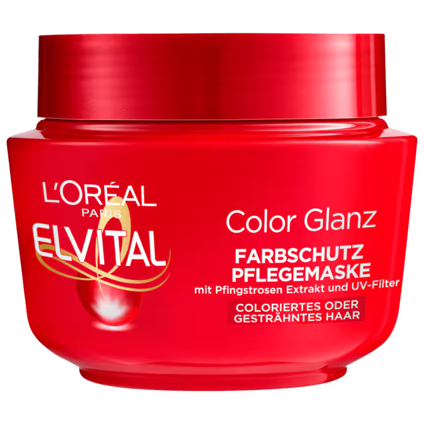 L'Oréal Elvital Color Glanz Farbschutz Pflegemaske 300ml