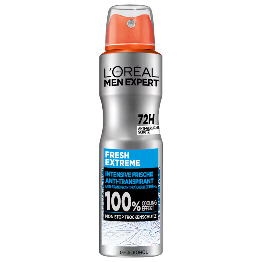 L'Oréal Men Expert Deospray Fresh Extreme Antitranspirant 72h 150ml