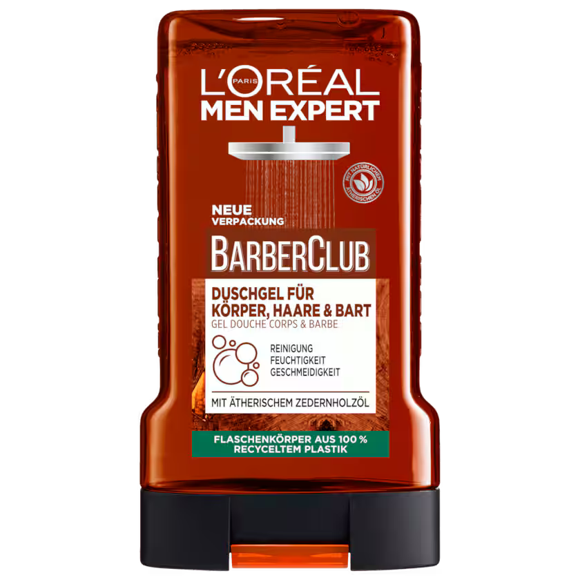 L'Oréal Men Expert Duschgel&Shampoo Barber Club Zedernholzöl 250ml