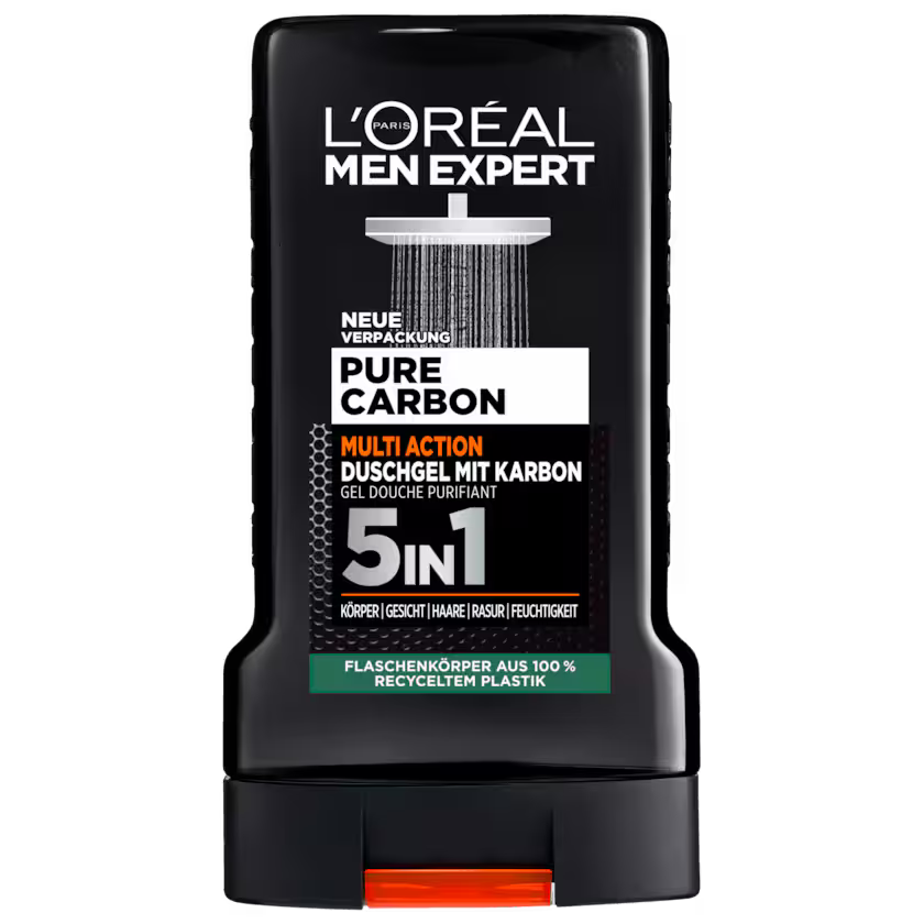 L'Oréal Men Expert Duschgel & Shampoo Pure Carbon 5in1 250ml
