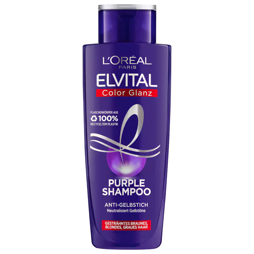 L'Oréal Paris Elvital Purple Shampoo Color Glanz 200ml