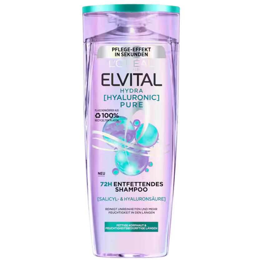 L'Oréal Paris Elvital Shampoo Hydra Hyaluronic Pure 300ml