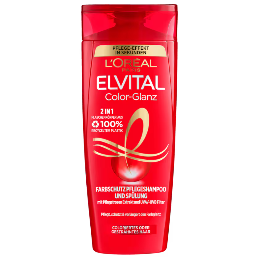 L'Oréal Paris Elvital Shampoo&Spülung Color-Glanz Farbschutz 300ml
