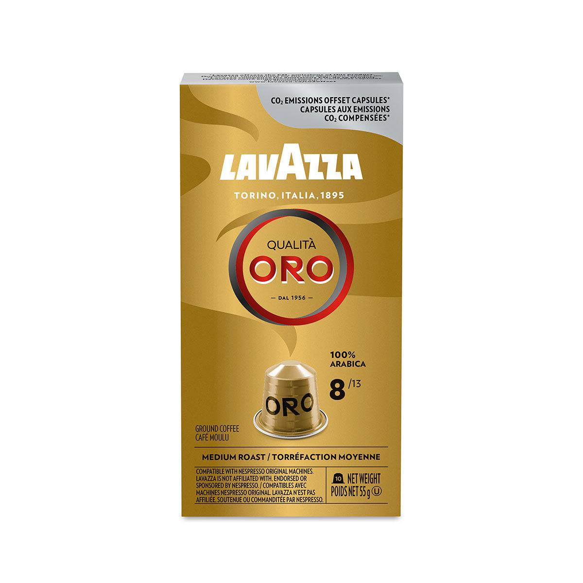 Lavazza Qualità Oro 10 Kapseln (55 g)