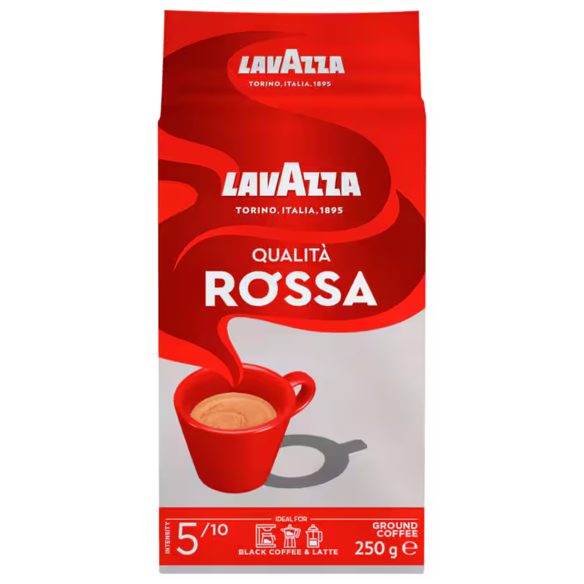 Lavazza Qualità Rossa gemahlen 250g