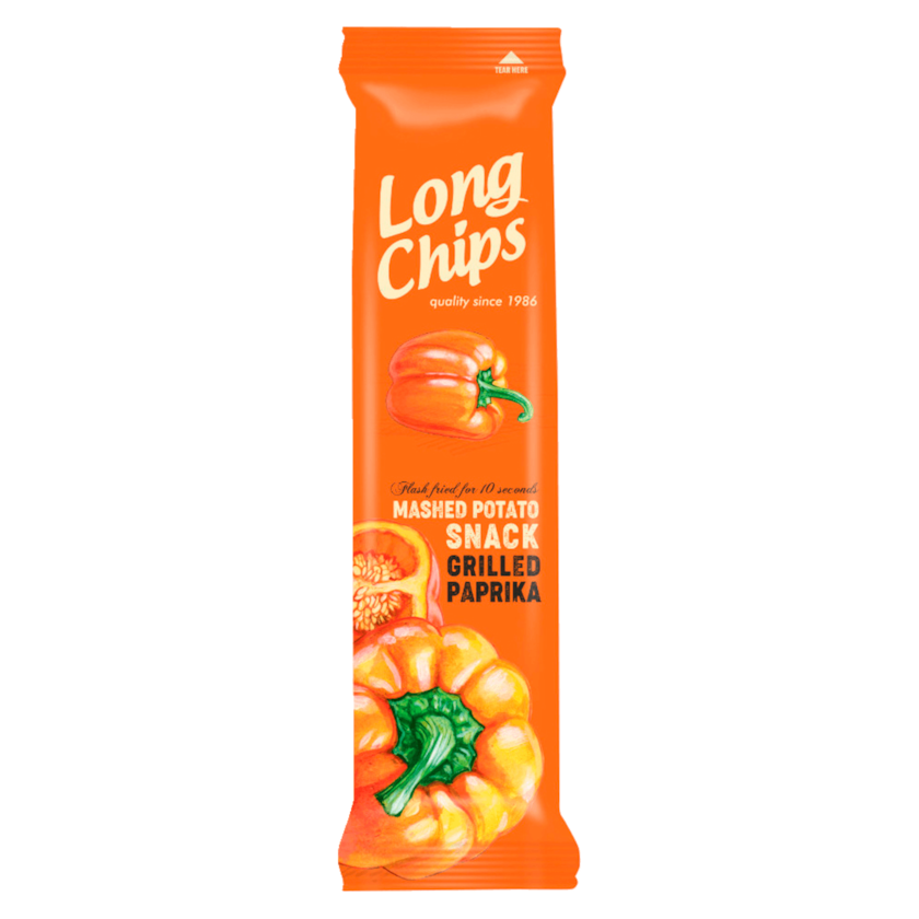 Long Chips Grilled Paprika 75G