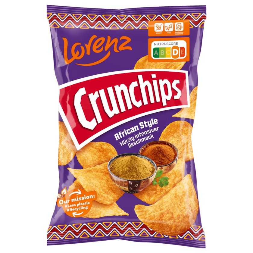 Lorenz Crunchips African Style 150G