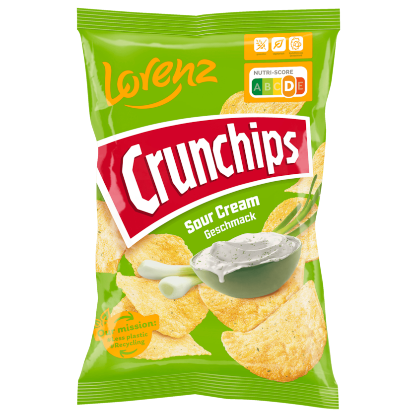 Lorenz Crunchips Sour Cream 150G