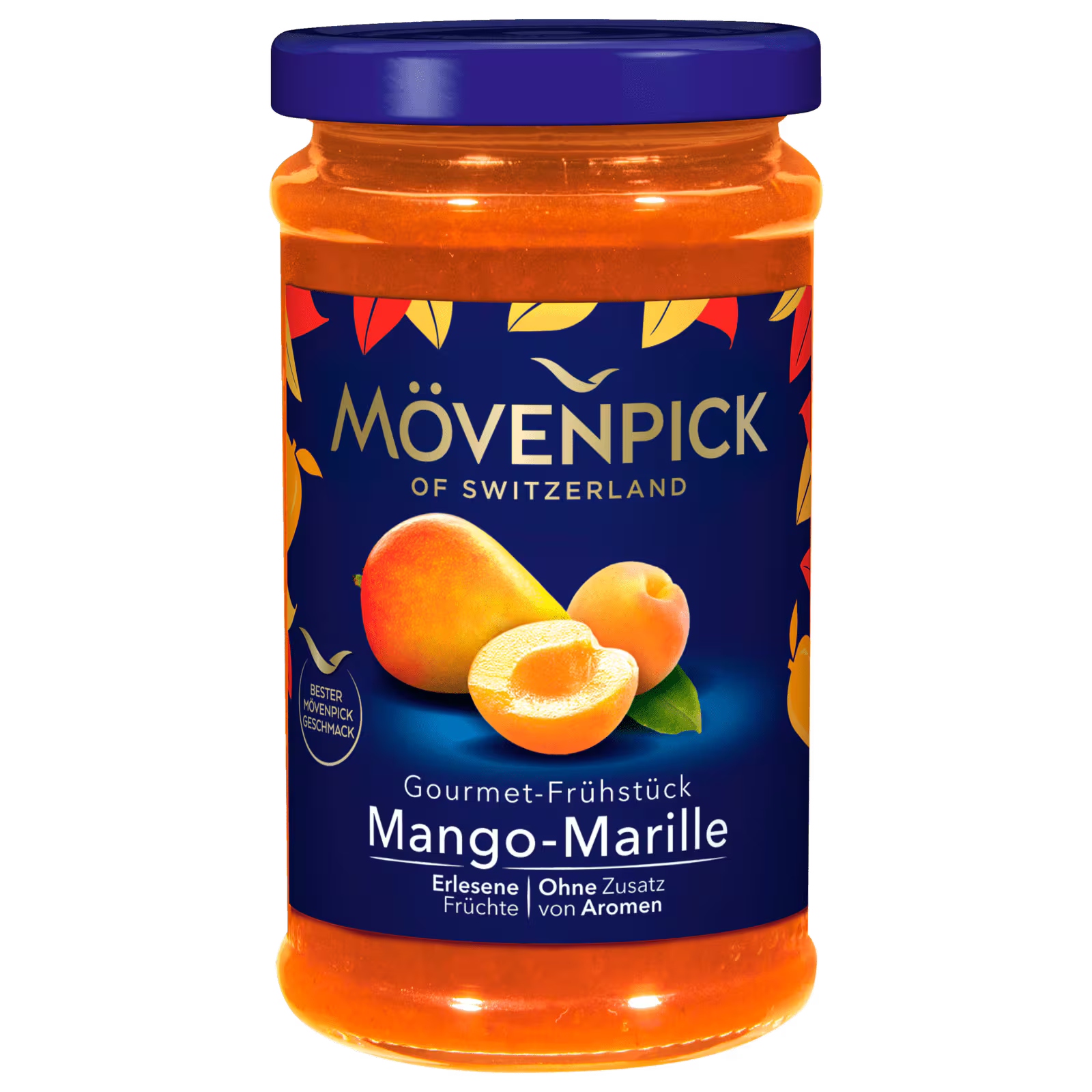 Mövenpick Gourmet-Frühstück Mango-Marille Fruchtaufstrich 250g