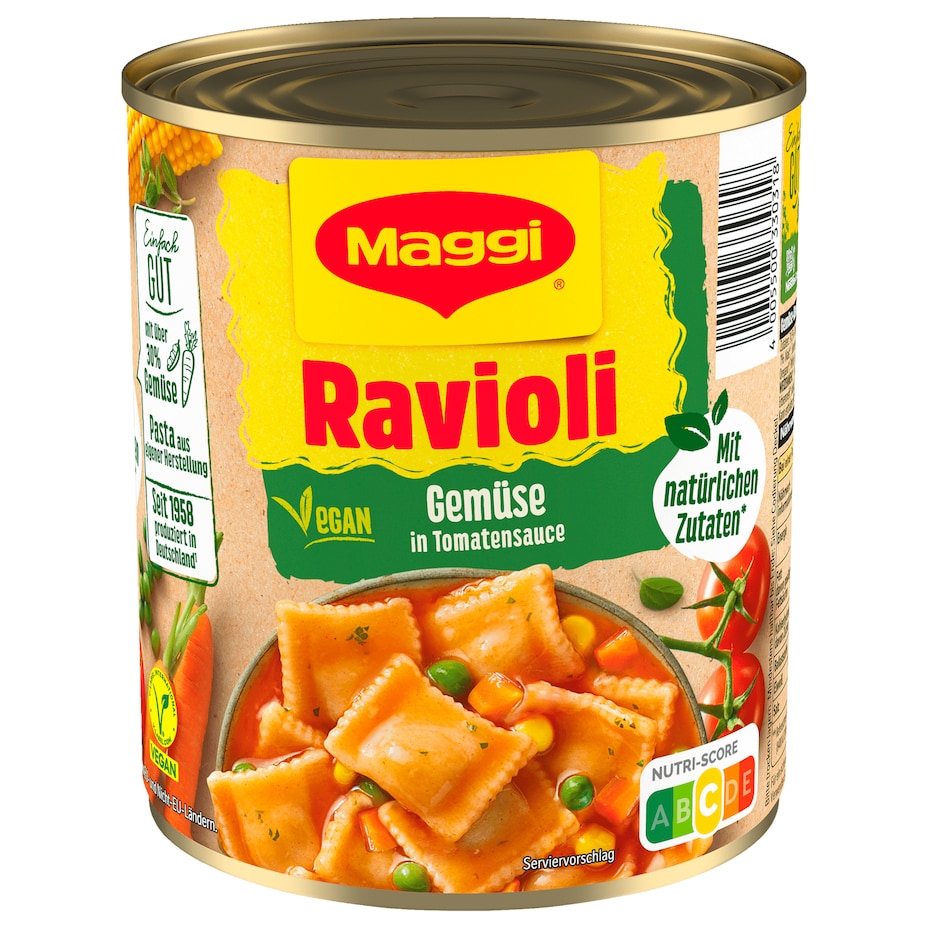 Maggi - Ravioli Gemüse vegan - 800G