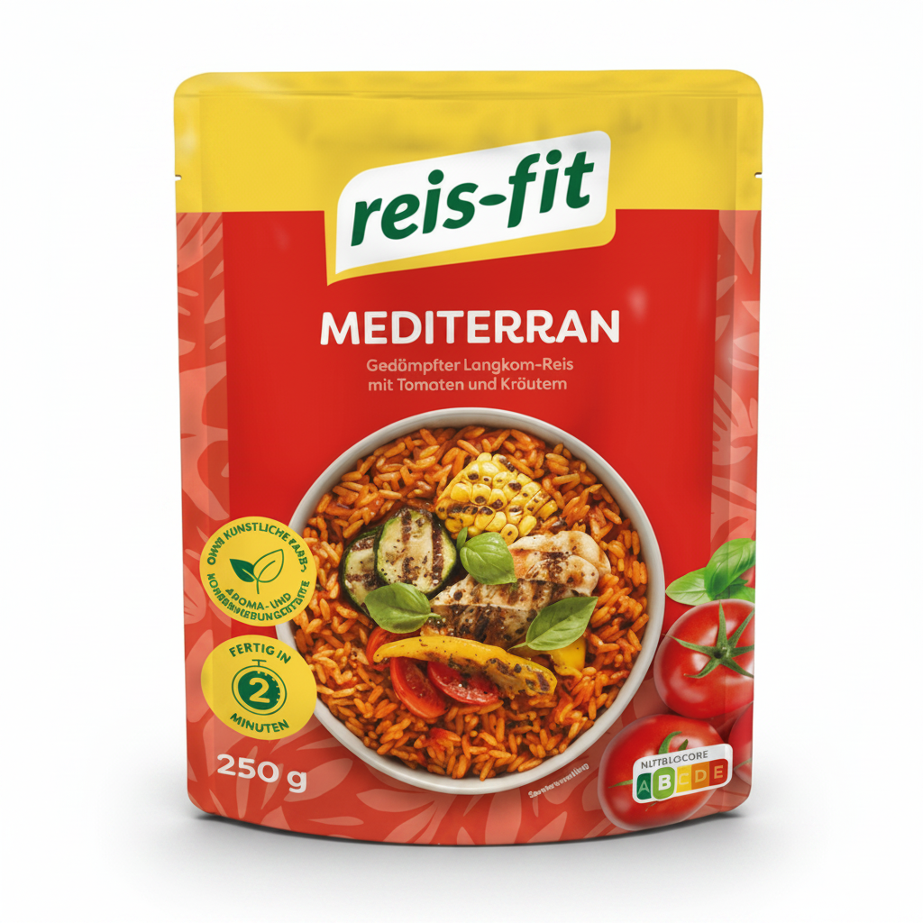 Reis-Fit Mediterran - 250G