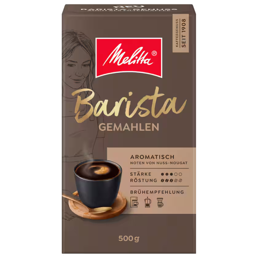 Melitta Barista Gemahlen 500g