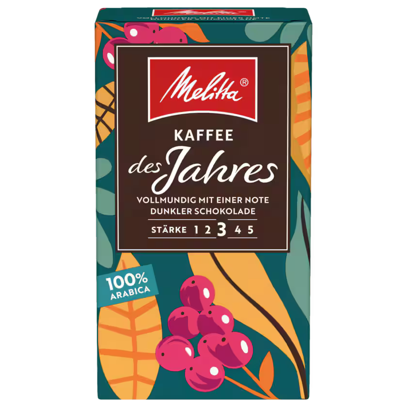 Melitta Kaffee des Jahres Filterkaffee gemahlen 500g