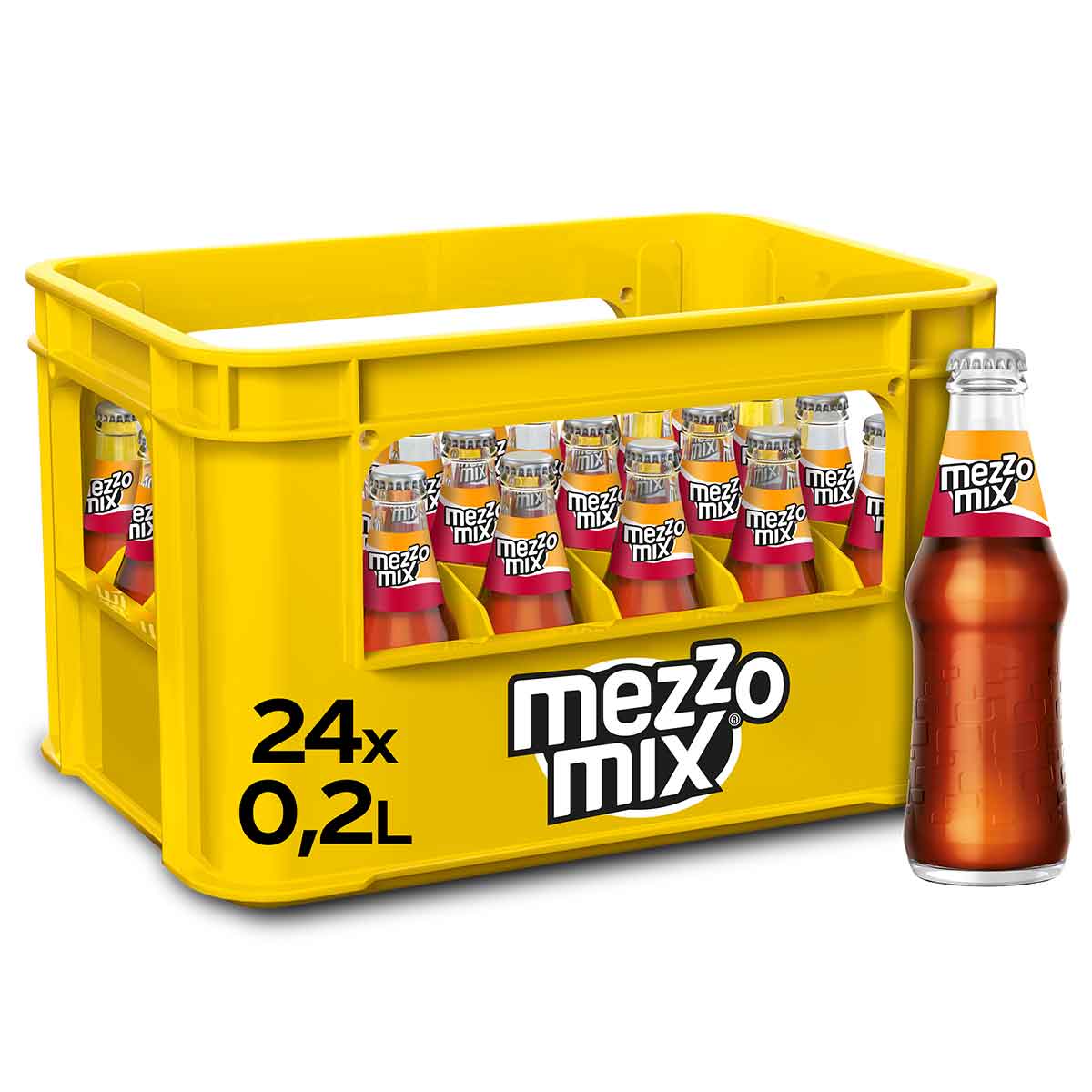Mezzo Mix Kasten 24 x 0,2 l Glas