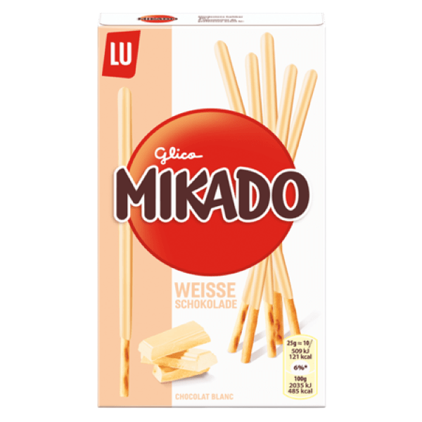 Mikado Weisse Schokolade 75G