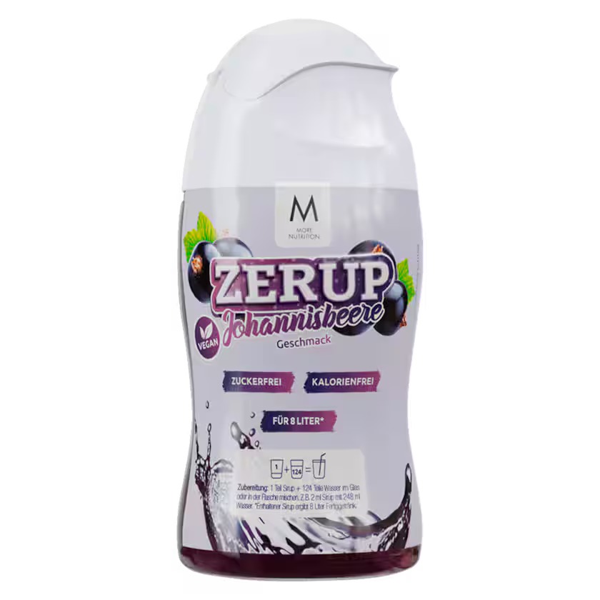 More Nutrition Zerup Johannisbeere vegan 65ml