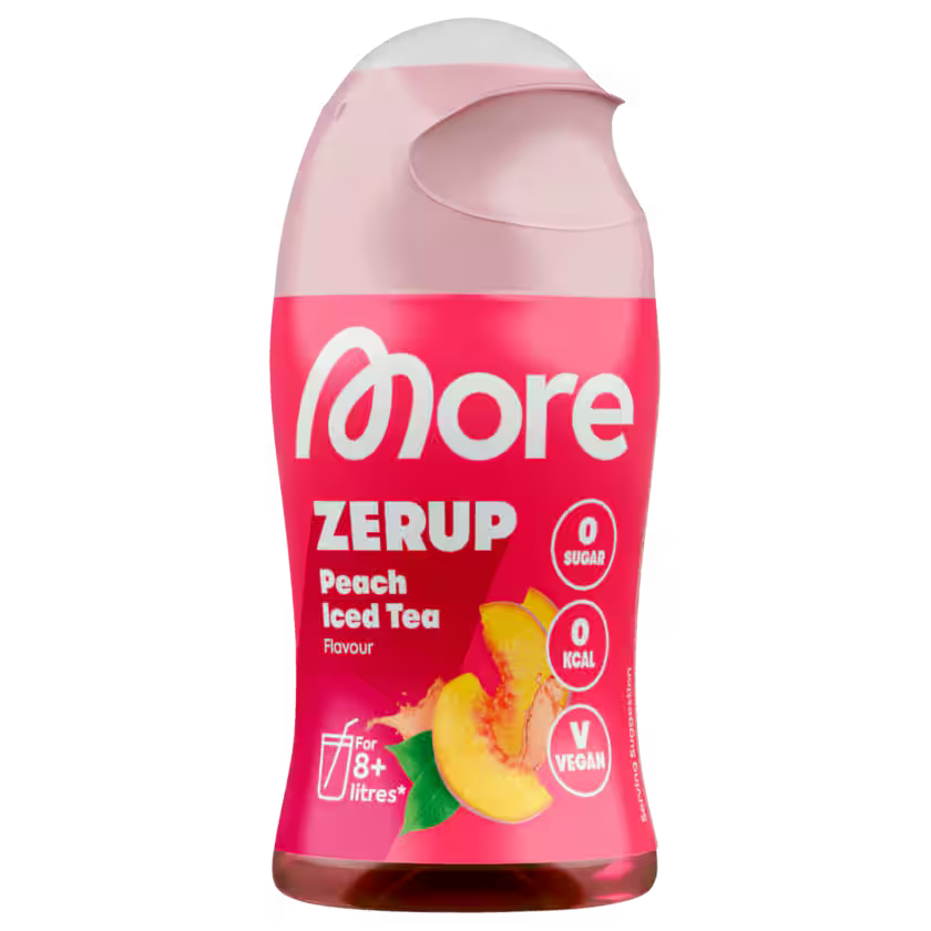 More Nutrition Zerup Peach Ice Tea 65ml