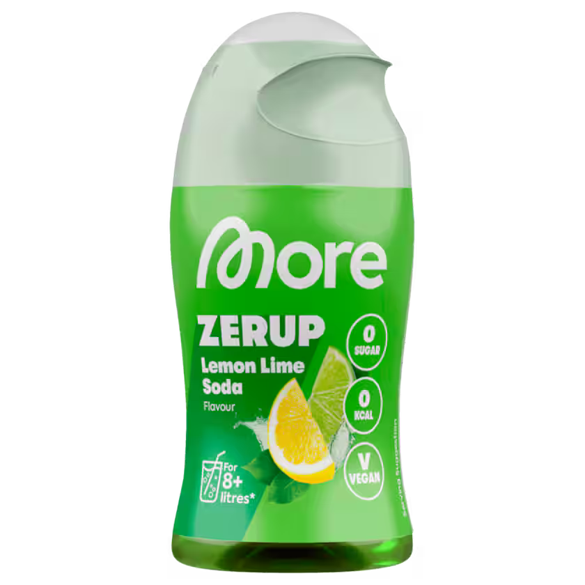 More Nutrition Zerup Lemon Lime Soda vegan 65 ml