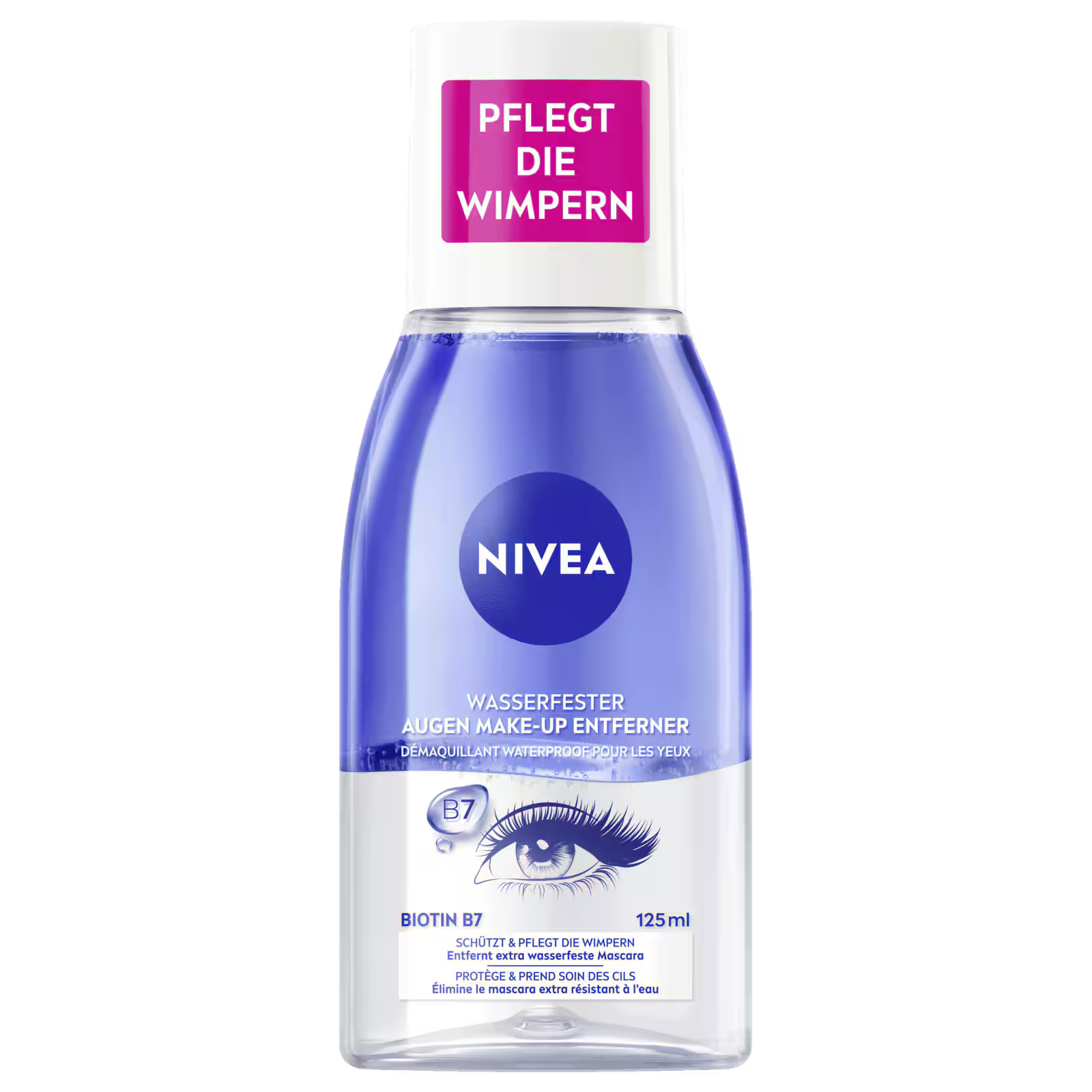 NIVEA Augen Make-Up Entferner Double Effect 125l
