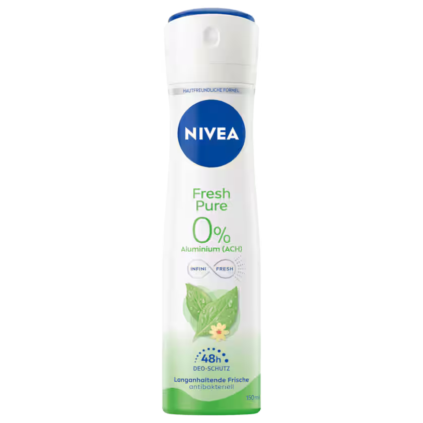 NIVEA Deospray Fresh Pure ohne Aluminium 150ml