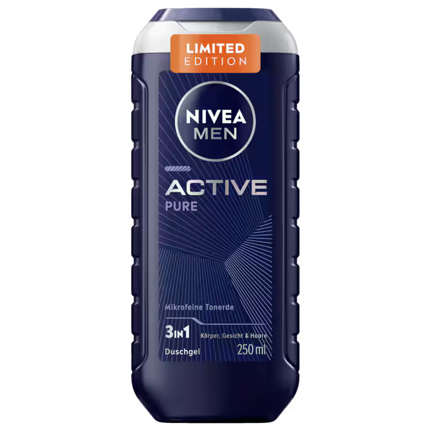 NIVEA Men 3in1 Duschgel Active Pure Limited Edition 250ml