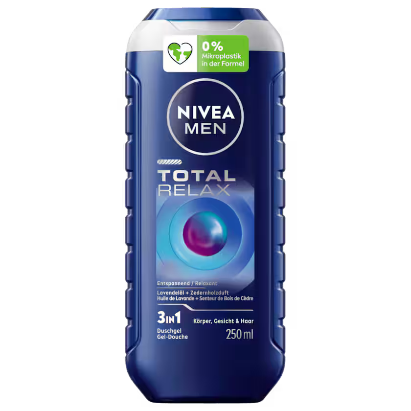 NIVEA Men 3in1 Duschgel Total Relax 250ml