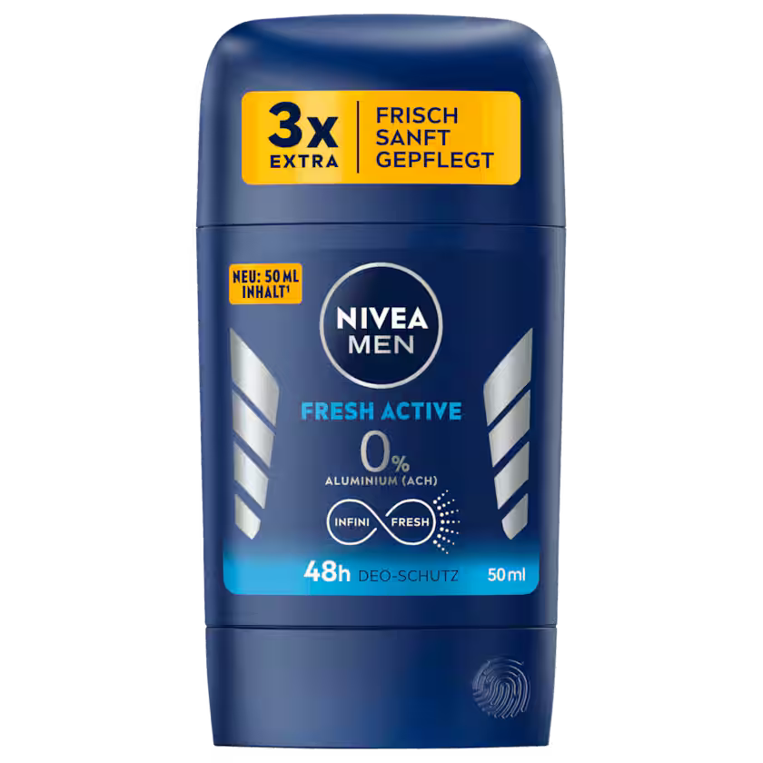 NIVEA Men Deostick Fresh Active ohne Aluminium 40ml